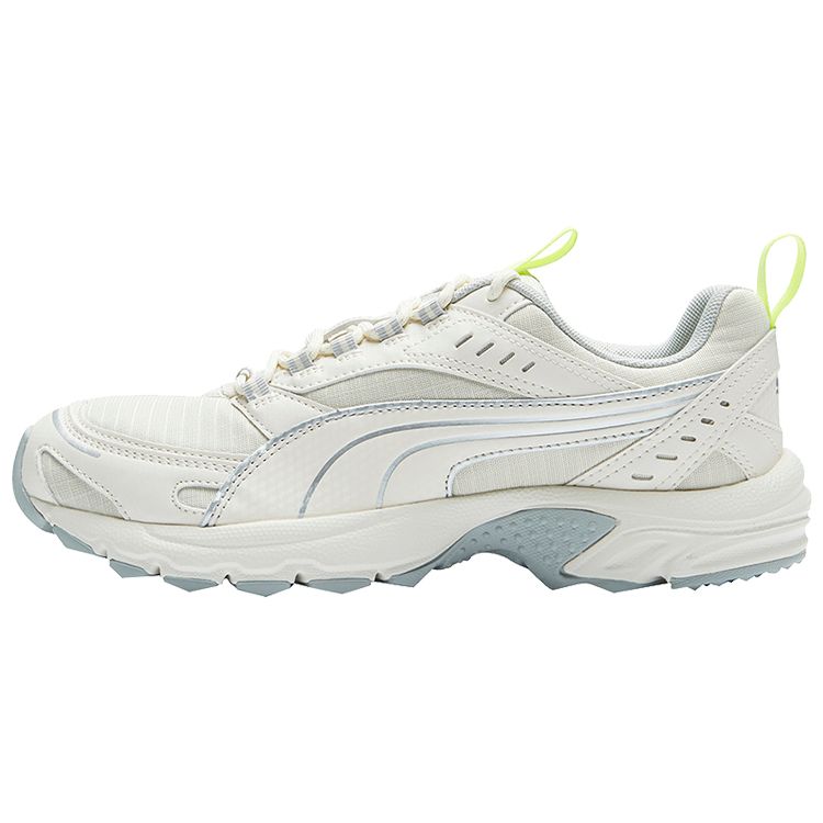 Puma Axis Tr Lace-Up Fabric Synthetic Leather Slip-Resistant Durable Lightweight Low-Top Running Shoes Unisex Sneakers Khaki Green Gray 370923-08