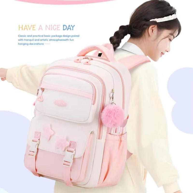 2026 Girls School Backpack Large Capacity Kids Backpacks for Boy Lightweight Backpack Cute Backpack School Bags Designer Bags