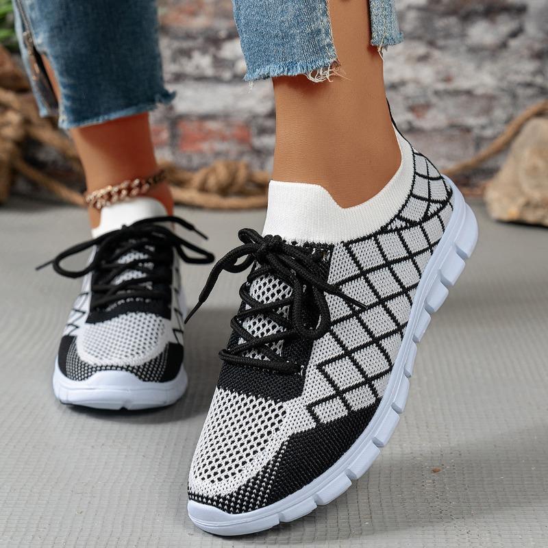 Thick-soled, Breathable, Versatile Casual Shoes, Fashionable Women's Student Sports Single Shoes