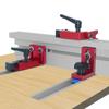 Aluminium Profile Fence 75 Type Miter Track T-track Backer 30-80CM Sliding Brackets T-Slot for Table Saw Woodworking Workbench