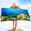Natural Scenery SeaWorld Beach Towel,Oversized Microfiber Pool Towel forTravel,Quick Dry Towel Lightweight Sand Proof Bath Towel