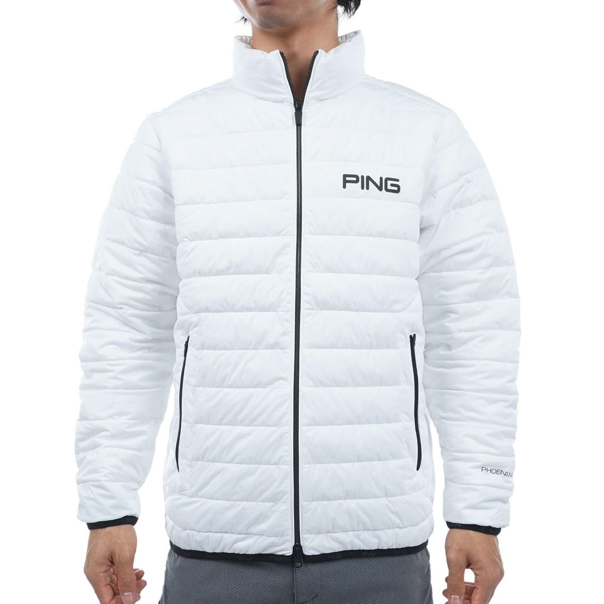 

Filled Full Zip Blouson rock camo Golf 3L [Pin Apparel] Men s (Arizona pattern/Stretch) / / 621-3220005 030_White