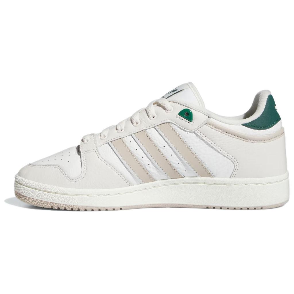 Adidas Originals Centennial Non-Slip Shock Absorbing Durable Low-Top Skate Shoes Unisex Skate Shoes White Green ID6214