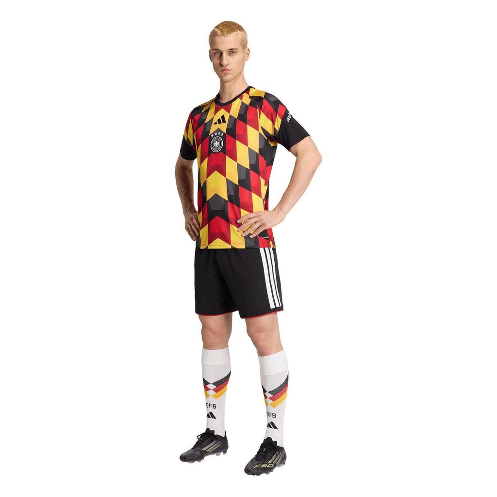 adidas Mens 2026 Pre Match Germany DFB Football Shirt