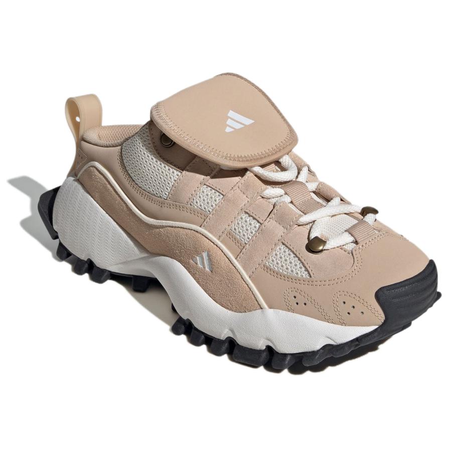 Adidas Seeulater Comfortable Versatile Slip Resistant Durable Low Top Casual Shoes Unisex Casual Shoes Light-Brown JQ5027