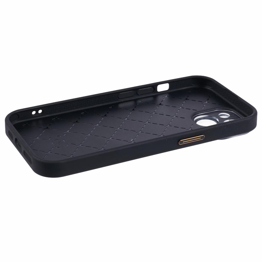 YUX Series For iPhone 14 Phone Case Cracked Ice Pattern TPU+Acrylic Shell Compatible with MagSafe (Precise Lens Cutout)