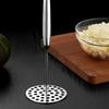 New Stainless Steel Potato Masher, Household Kitchen Sweet Potato and Potato Masher, Baby Food Tool, Kitchen Gadget