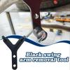 A Universal Iron Control Arm And Ball Joint Removal Tool Smooth Surface No Assembly Required  Convenient for Car Jacks And Towing