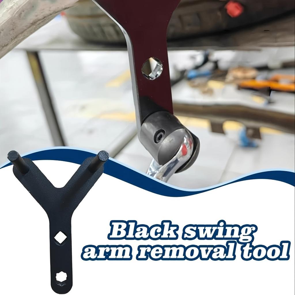 A Universal Iron Control Arm And Ball Joint Removal Tool Smooth Surface No Assembly Required  Convenient for Car Jacks And Towing