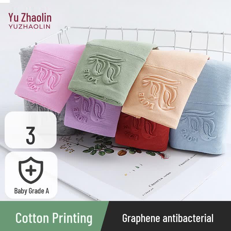 

YUZHAOLIN Women s Pure Cotton High-Waist Tummy Control Briefs 3XL