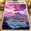 Flannel BlanketFortnite Custom Name Text Personalized Soft Warm Throw Blanket Home Decor Gift