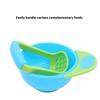 Babykost Zerkleinerungsschüssel Kleinkind Mahlschüssel mit Schüsselgriff Zerkleinerungsschüssel Set Mühlenschüssel Gemüsepüree Zerkleinerungsschüssel