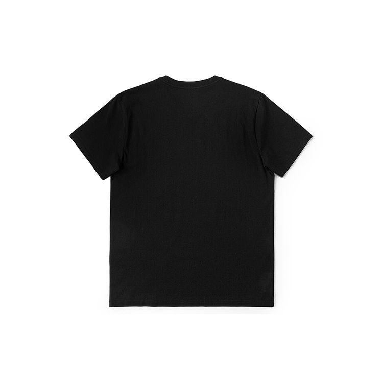 SS24 Slim Fit Round Neck Logo Print T-Shirt Short Sleeve Men tops Black LMT007521K9900FK11000