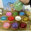 Glitzer-Knödel Squishies Glitzer-Knödel Squishy mit Box Knödel Sensorischer Knödel Druckspielzeug zur Stressbewältigung