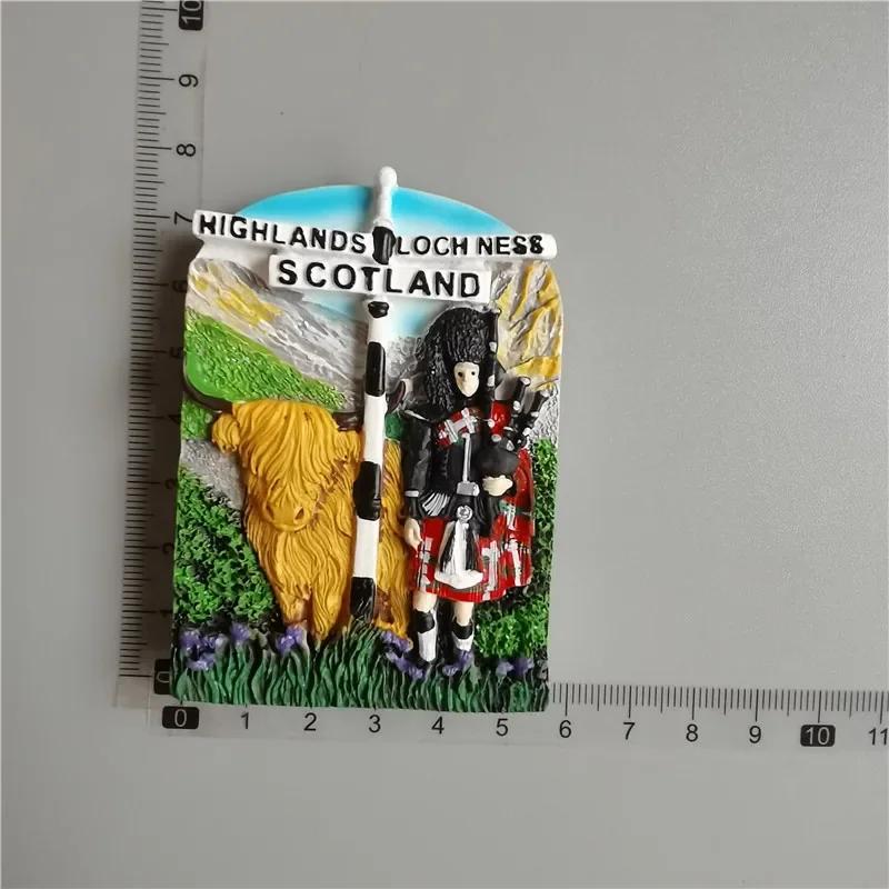 Magneți de frigider Wold turistici suveniruri drăguți America Latină Carnaval Scoția Italia croată Miami India autocolante pentru frigider