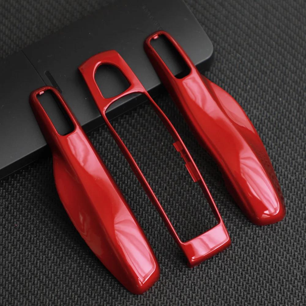 Auto Smart Remote Key Case Fob Covers Set Shell voor Porsche Panamera Spyder Carrera Macan Boxster Cayman Cayenne 911 970 981 991