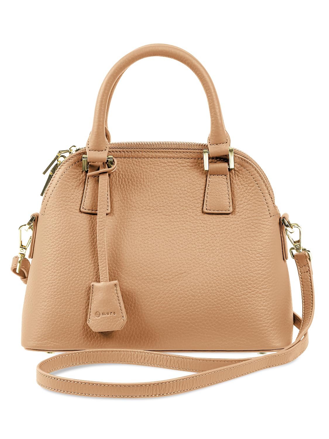

Tote Shrink Mini Genuine Beige [Mura] Women s Bag, Leather, Bag, Leather,
