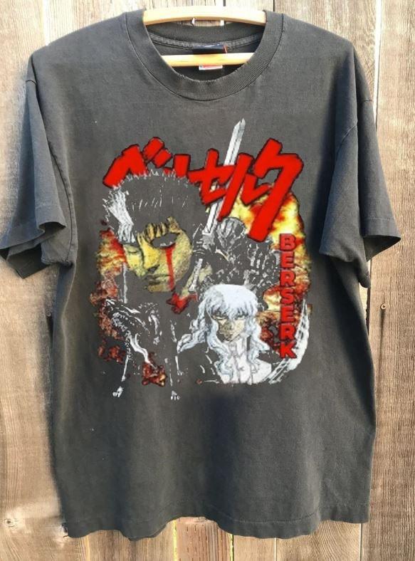 

Berserk Guts Griffith Shirt Graphic Charcoal Unisex Shirt S5XL KH16079 Unisex T-Shirt XXL