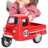 Alloy Tricycle Car Model Highly Simulation Classical Children Pull Back Vehicles Toy
