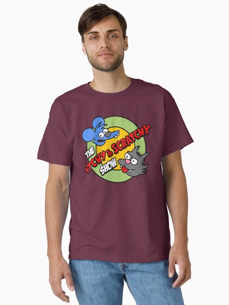 Tom & Jerry The Itchy & Scratchy Show Classic T-Shirt