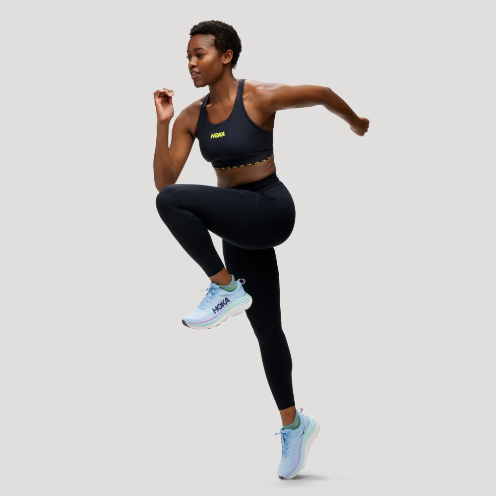 HOKA Women's Novafly Run Tights 25-inch 1141743-BLK