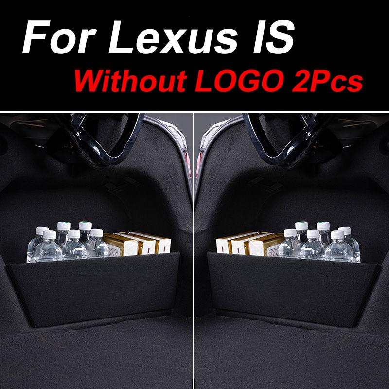 For Lexus IS XE30 2014 2015~2024 Car Interior Car Trunk Storage Partition Multifunction Storage Box Thicken Trunk Side Partition