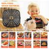 GWY Air fryer Grill Plate for Holstein Housewares 4.4QT Air Fryer,8.07×8.07 IN Food Grade Air Fryer Grill Pan Crisper Plate Replacement Parts Tray