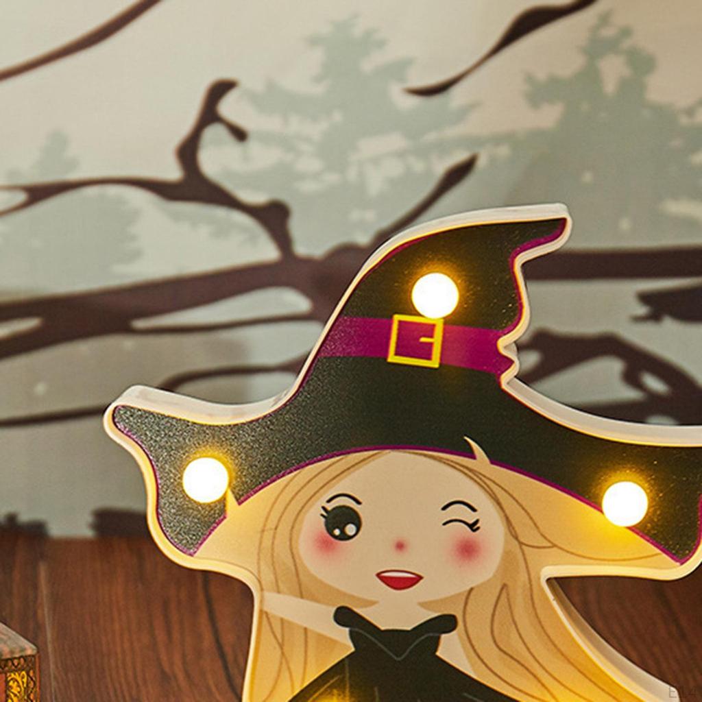 3D Halloween Decorations LED Lights Waterproof Home and Garden Desktop Decor Indoor Night Light