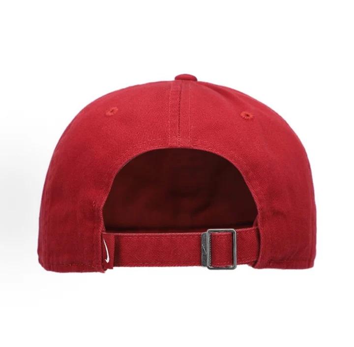 Nike Embroidered Casual Sun Hat, Adjustable Breathable Headwear for Street Style & Outdoor Walking 943091-679
