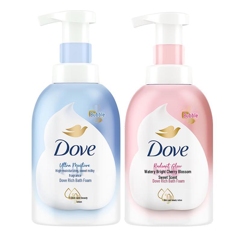 Dove Foamy Shower Mousse Twin Pack