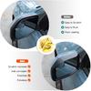 TOYCIDFG Sideview Mirror Rain Eyebrow Frame Cover Trim Compatible with Ford Maverick 2022 2023 2024 2025, Car Exterior Decoration Accessories 2Pcs