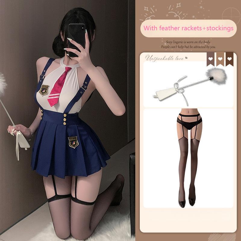 XXOO Erotic Sexy Japanese Anime Girl School Uniform College Student Outfits Cosplay Costume