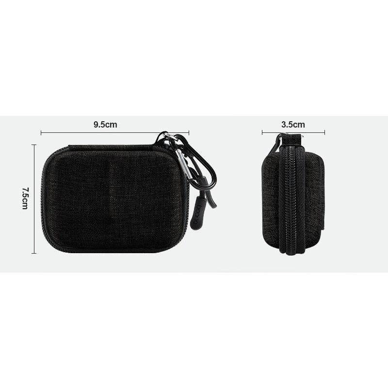 For DJI Action6 5Pro 4 GoPro Body Mini Storage Case Bag Thumb Camera Portable Bag Travel Carrying Box For Insta360 Ace Pro 2
