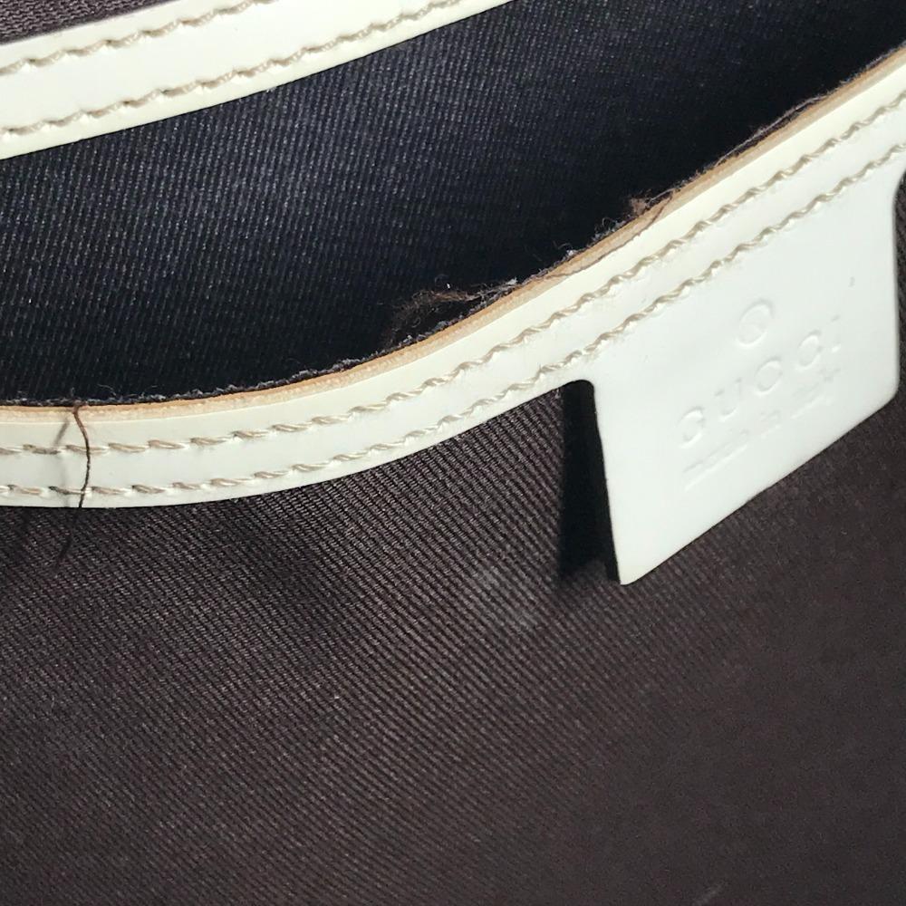 GUCCI 197954 GG Supreme Logo GG Bag Tote Bag Shoulder Bag Beige/White