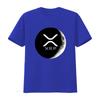 Xrp Crypto Cryptocurrency Ripple Moon T Shirt Coin Vintage Washed Unisex Homme Graphic Breathable Top For Everyday Wear Stylish