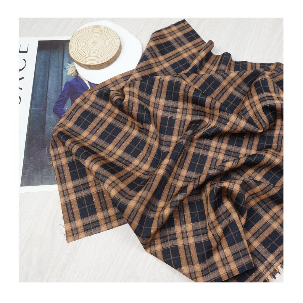 Spring/Summer Lolita Plaid TR Stretch Jacquard Fashion Fabric