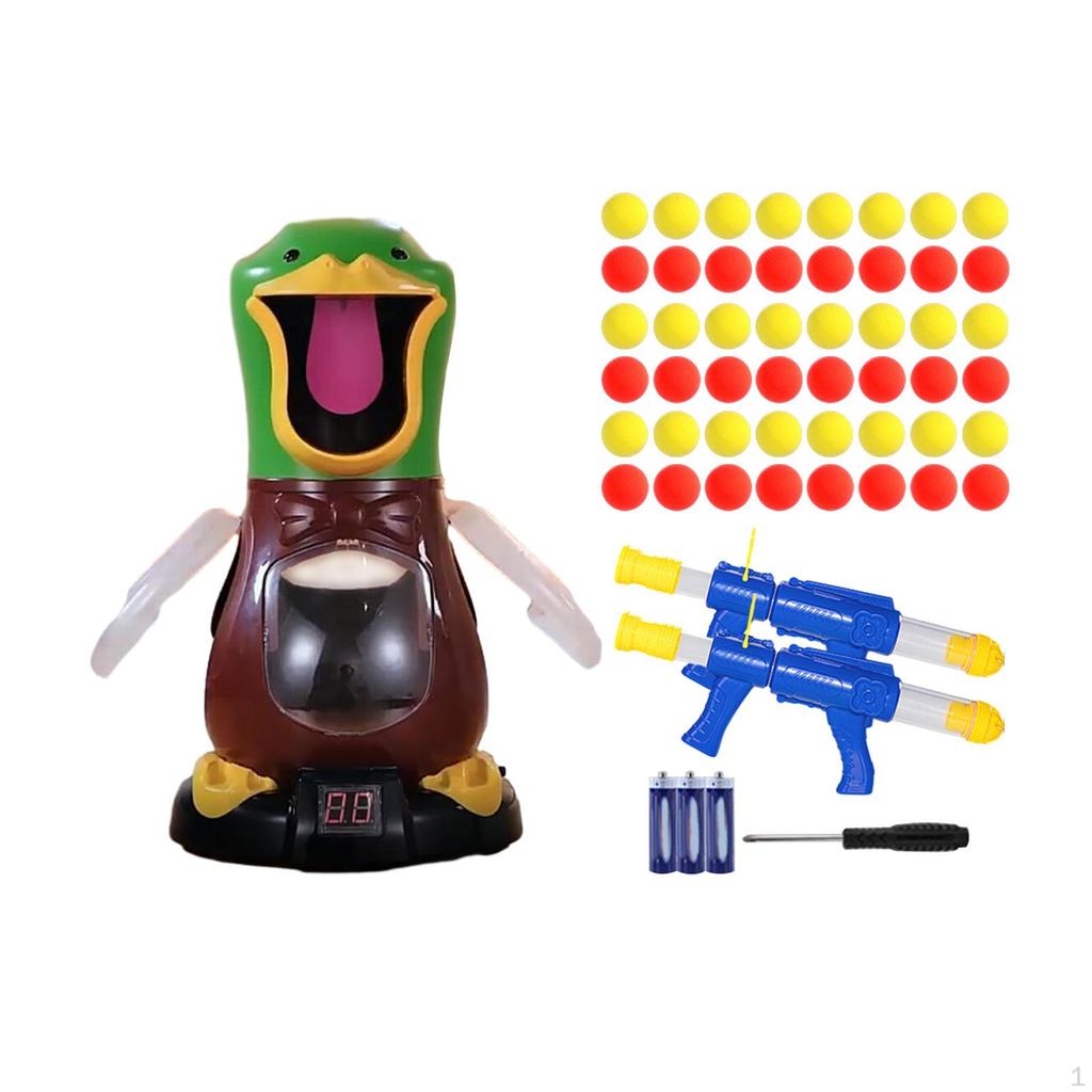 Duck Foam Blasters Toy Birthday Gift for Boys Girls Ages 6 7 8 9+ Years Old with Soft Balls
