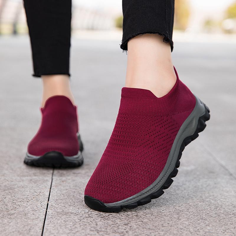 

Мужские кроссовки для бега Комфортные сетчатые теннисные туфли Легкие кеды Женские 2025 Новые Большой размер 46 Студенческие вулканизированные туфли 35 красный