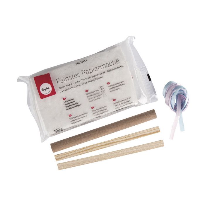 Kit DIY - Souvenirs de bébé - Moulage en plâtre des empreintes