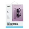 Uniq Optix Aluminium Camera Lensprotector Iphone 16 6.1 / 16 Plus 6.7 Grape Pink Szkło Na Obiektyw Aparatu Z Aplikatorem