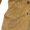 70s 80s vintage Suede Jacket Camel Women Used