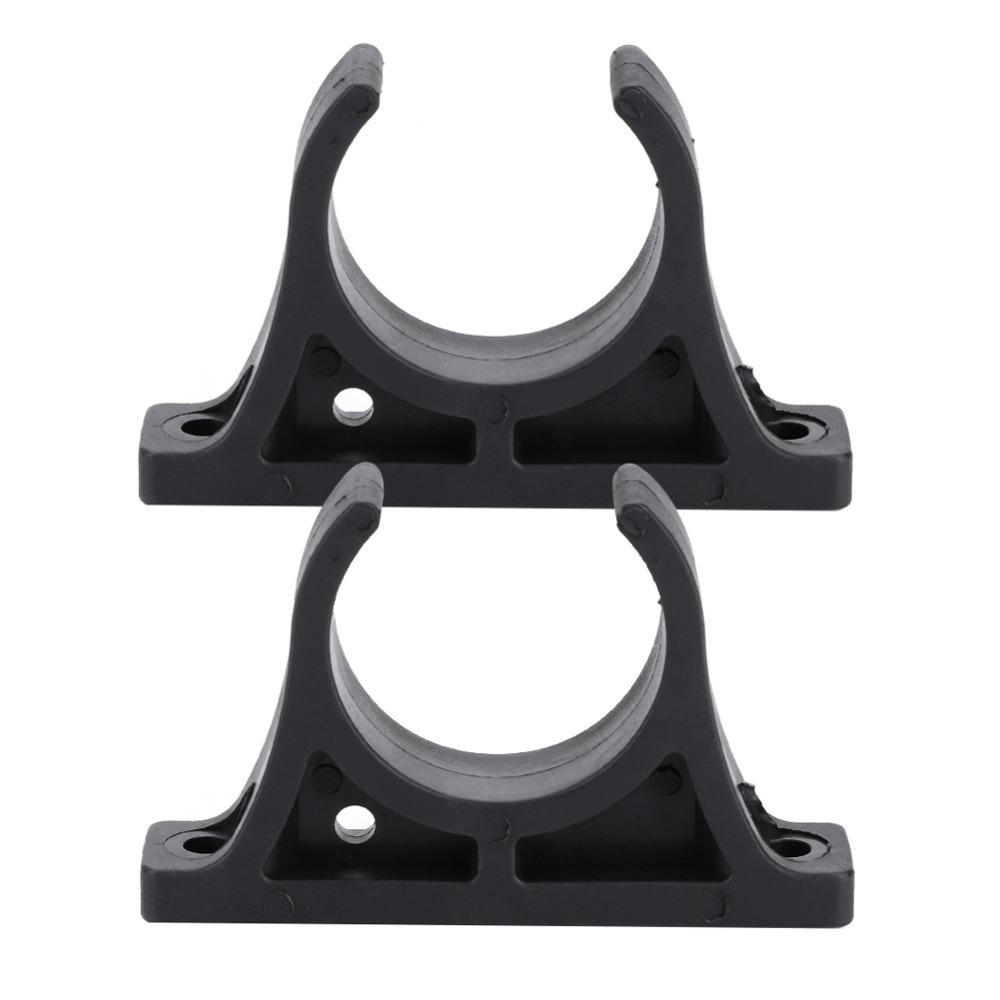 1 Pair Clip-On Kayak Paddle Holder Plastic Boat Paddle Clips for Kayaks Canoes Rowing Boats