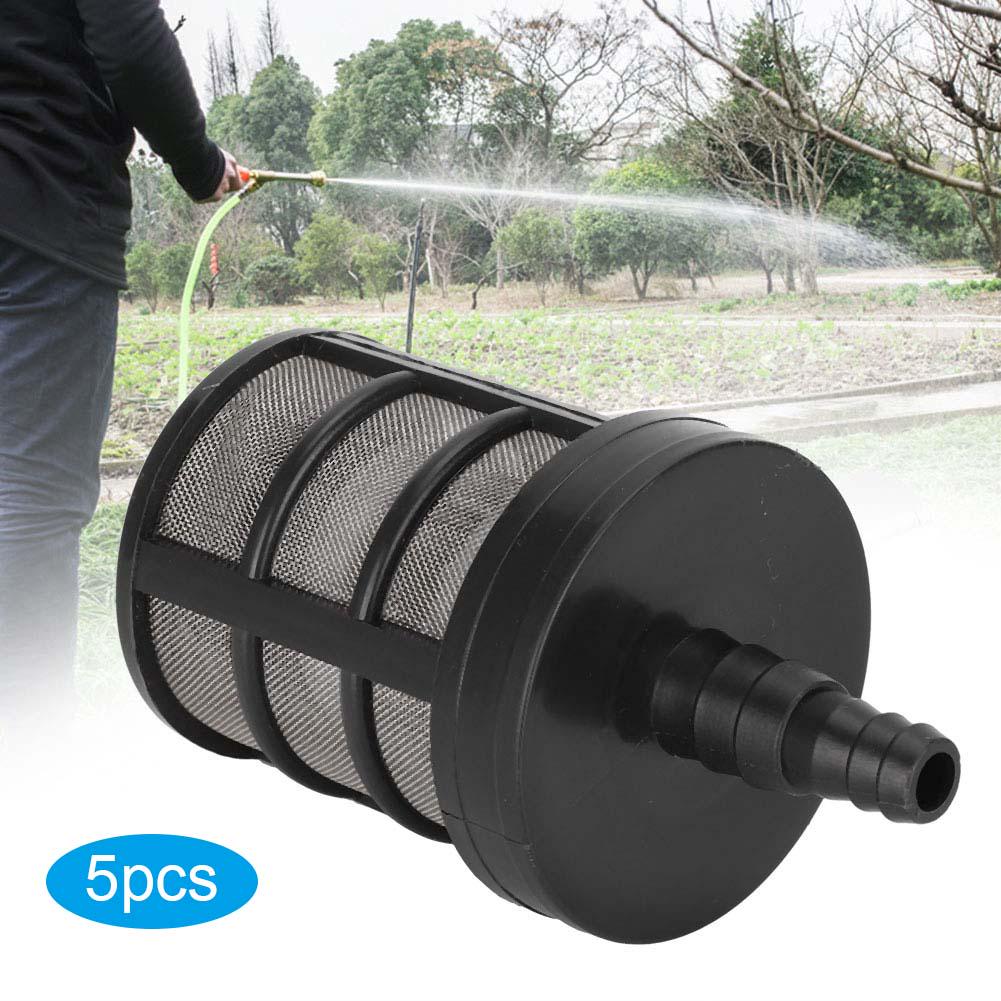 5 Bucăți Oțel Inoxidabil Strat Dublu Grădină Apă Pompă Sită Plasă Filtru Accesorii Pulverizator
