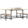 VidaXL Table basse chêne sonoma 100x50,5x40 cm bois d'ingénierie 835375
