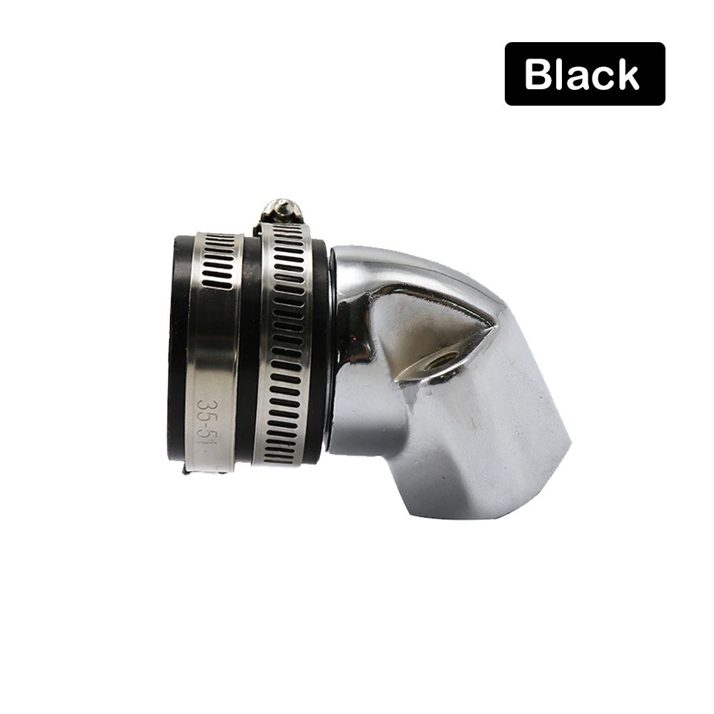 ZSDTRP New Intake Manifold  Aluminum Racing For GoKart GY6 152QMI 157QMJ 4 Stroke Engine Scooter Intake Manifold Adapter чёрный