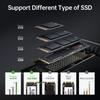 JEYI SK4 PCIe 4.0 X4 To M.2 NVMe Adapter Card for Full-Speed SSD Expansion