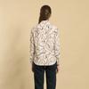 BCBG Belt Chain Print Blouse B6s2b425