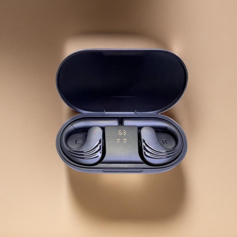Wireless Bone Conduction Headphones Open Ear Sports Headset Sweatproof Sport Earphone OWS for Running Bicycling Hiking