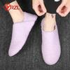 Yrzl Winter Slippers Men Couple Slippers Non-Slip Warm Women And Men Slipper Indoor Soft Shoes Comfortable Flat Home Cotton Shoe