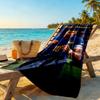 Mbappe Benutzerdefinierter Name Strandtuch Schnelltrocknend Weiche Mikrofaser Für Strand Badezimmer Outdoor Schwimmbad Camping Picknick Yoga Tauchen Urlaubszubehör